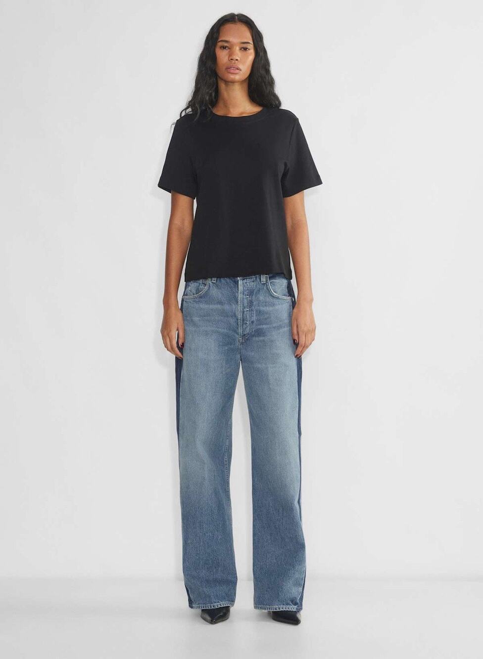 New Citizens of Humanity Ayla Baggy Relaxed high waisted wide leg jeans 29 NWOT